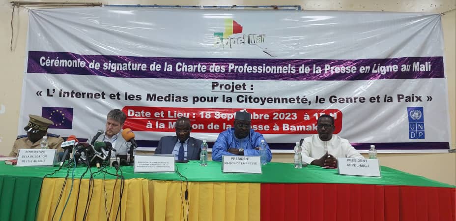 Les Professionnels de la Presse en Ligne au Mali ont désormais une charte afin d'éviter les désordres de l'information !